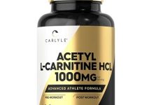 Acetyl L-Carnitine HCL 1000mg