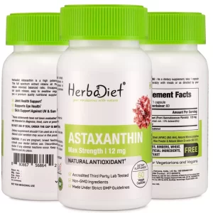 Astaxanthin 12mg Capsules