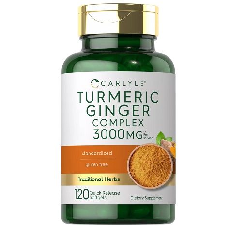 Carlyle-Turmeric-Curcumin-Ginger-Complex