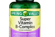 Spring Valley Super Vitamin B-complex Dietary Supplement Tablets