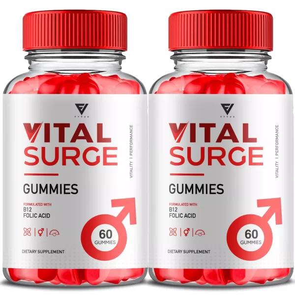 (2 Pack) Vital Surge Male Gummies