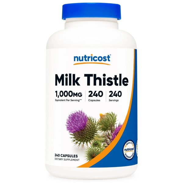 Nutricost Milk Thistle 250mg Veggie Capsules 1