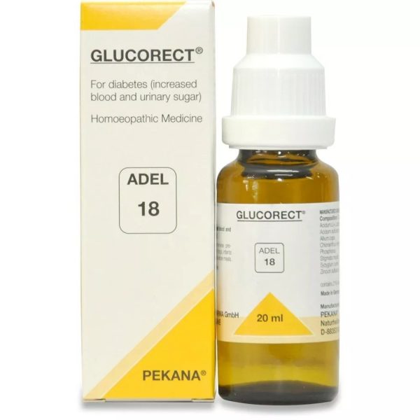 ADEL 18 Drops 20ml Pack GLUCORECT Adel PEKANA