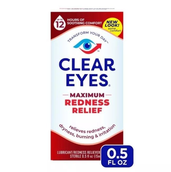 Clear Eyes Redness Relief Eye Drops