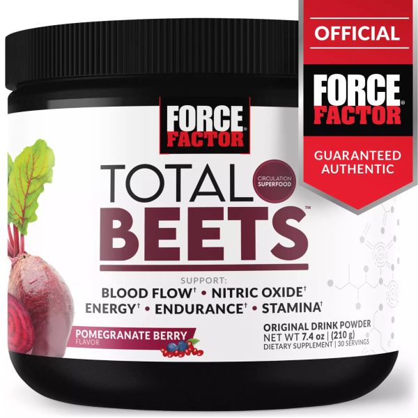 Force Factor Total Beets Drink Mix Superfood Powder