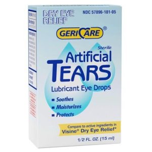 Geri Care Artificial Tears Lubricant Eye Drops