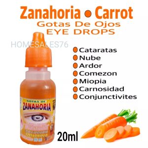 Gotas de Zanahoria para Ojos 20ml