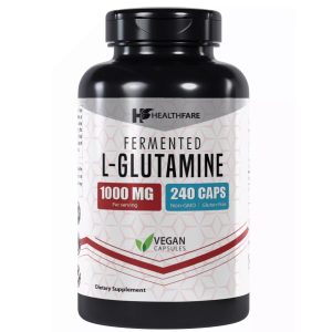 Healthfare L-Glutamine Amino Acid Fuel for Gut & Muscle