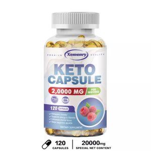 Keto Capsules 20000mg - Pure Ketone Fat Burner Rapid Weight Loss