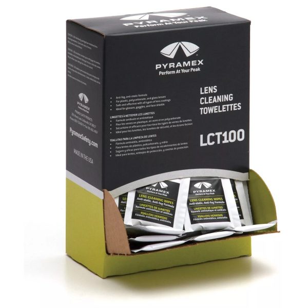 LCT100 Premoistened Lens Cleaning Wipes