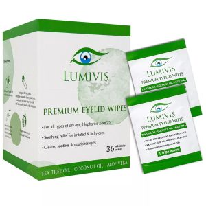 Lumivis Eyelid Eyelash Wipes