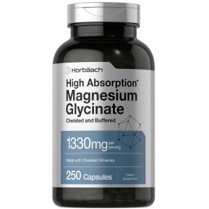 Magnesium Glycinate Buffered & Chelated Non-gmo Gluten