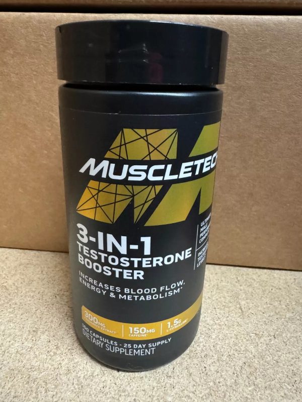 MuscleTech 3-in-1 Testosterone Booster