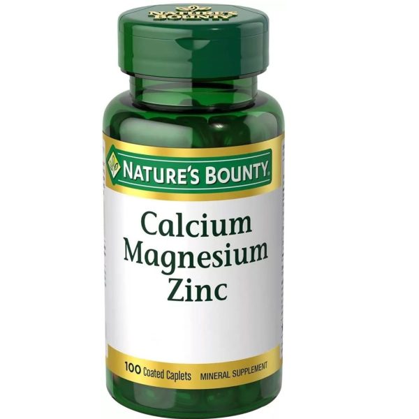 Nature's Bounty Calcium Magnesium & Zinc Caplets