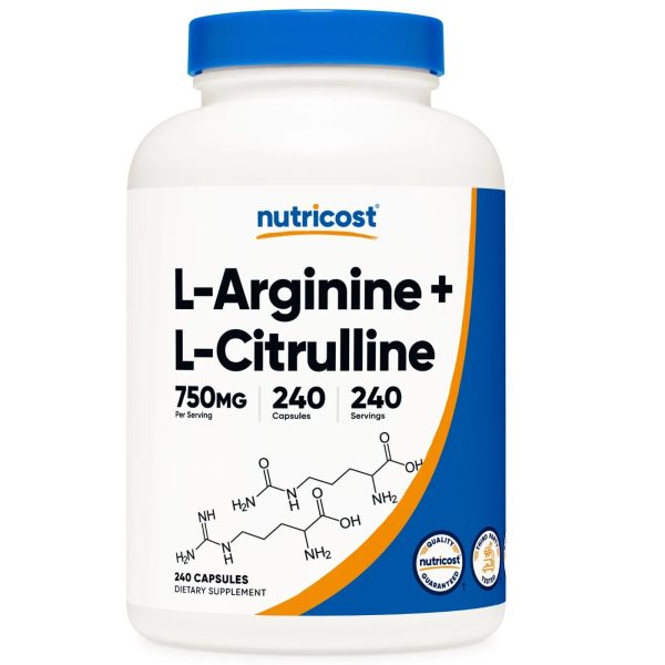 Nutricost L-Arginine L-Citrulline Complex 750mg