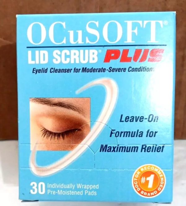 OCuSOFT 730197 Lid Scrub Plus Pre-Moistened Pads