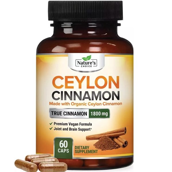 Organic Ceylon Cinnamon Capsules