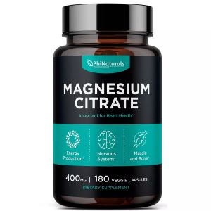 Phi Naturals Magnesium Citrate 400mg