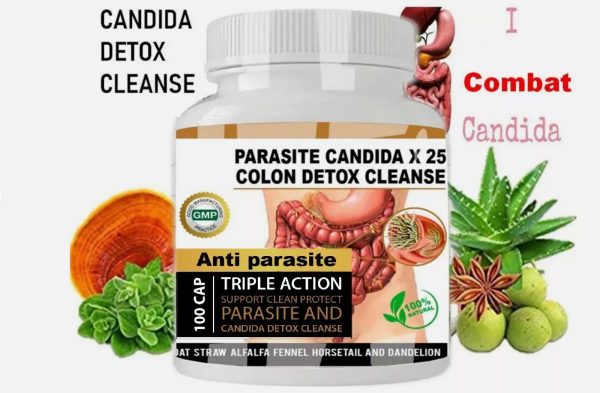 Potent Candida Cleanse support capsules