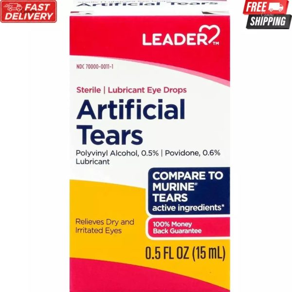 Preferred Plus Artificial Tears Lubricant Eye Drops 15 Ml