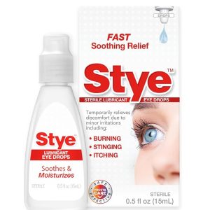 Stye Relief Sterile Lubricant Eye Drops