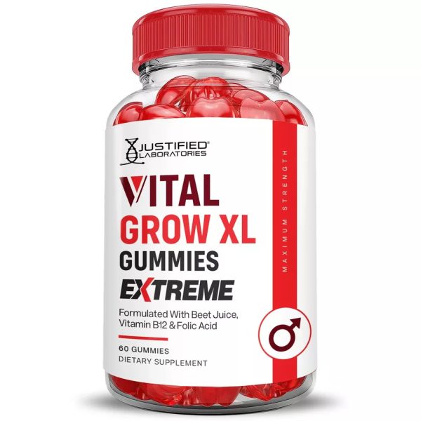 Vital Grow XL Extreme Gummies 2000MG Premium Formula For Men