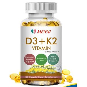 Vitamin K2 (MK7) with D3 10000IU Supplement