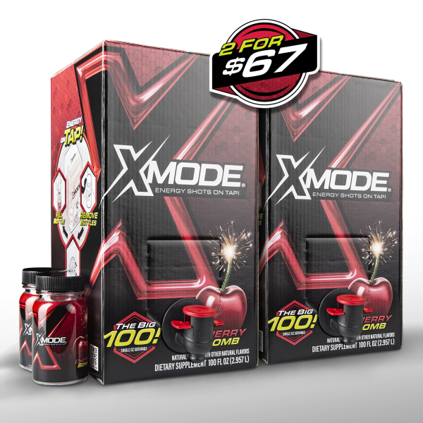 XMODE Bulk Energy Shots - Double Packs